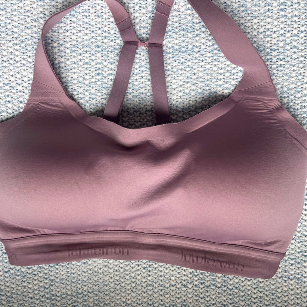 Lululemon Fine Form Bra- Vintage Mauve (34DD)
